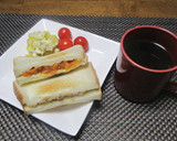 おひとりさまのいつでも食べれる冷凍サンド作り方7写真
