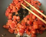 牛肉とセロリのトマトあんかけ作り方5写真