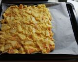 HMで簡単☆りんごと柿の天板ケーキ作り方7写真
