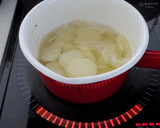 大和しじみとじゃがいもの味噌汁作り方3写真