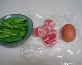 ☆豚にら玉豆腐☆作り方2写真