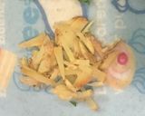 聖護院大根（大根）の葉っぱの炊き込みご飯作り方3写真