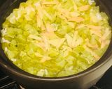 聖護院大根（大根）の葉っぱの炊き込みご飯作り方5写真