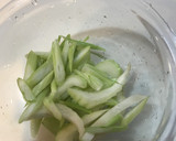 セロリと卵炒め中華風＊作り方1写真