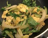 セロリと卵炒め中華風＊作り方3写真