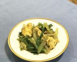セロリと卵炒め中華風＊作り方4写真