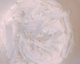 カリカリ薄揚げ大根サラダもち麦トッピング作り方1写真