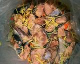 北海道新巻鮭の飯寿司 樽漬け作り方15写真