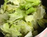 ササッと簡単調理☆レタスと卵のスープ作り方5写真