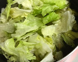 ササッと簡単調理☆レタスと卵のスープ作り方5写真