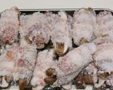 軽〜い仕上がり！しいたけの肉巻きフライ♪作り方6写真