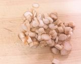 椎茸の石づき貝柱風炒め作り方3写真