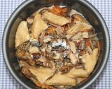 乾燥野菜と乾燥きのこサンマ干物で五目御飯作り方28写真