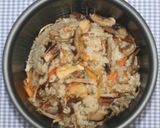 乾燥野菜と乾燥きのこサンマ干物で五目御飯作り方29写真