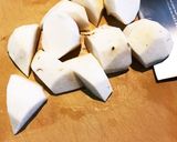 えびす講に我が家の味、けんちん汁作り方1写真