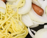 玉子をのせる系★オムレツWソース焼きそば作り方1写真