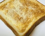 チョコシロップのデコレーショントースト作り方1写真