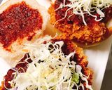 ⭐️ ソースが最高ヒレカツハンバーガー作り方4写真