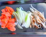 スモークサーモンのチーズクリームパスタ作り方2写真