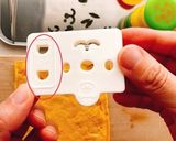 お弁当にホワイトタイガーおにぎり(動画有作り方8写真