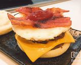 朝マック風ソーセージパテのメガマフィン作り方9写真