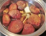 だし醤油で、牛すじと厚揚げのさっと煮作り方3写真