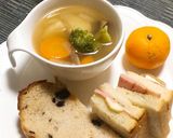 体ポカポカ♪「にんにく野菜スープ」作り方4写真