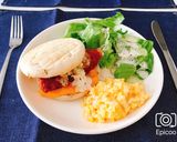 朝マック風ソーセージパテのメガマフィン作り方17写真