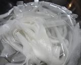 ピール大根と柿のチャチャっと甘酢漬け作り方1写真