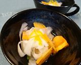 ピール大根と柿のチャチャっと甘酢漬け作り方4写真