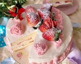 クリスマスケーキにも♡淡雪スポンジケーキ作り方14写真