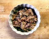 鯖缶とほうれん草のチーズ焼き作り方2写真