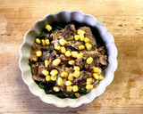 鯖缶とほうれん草のチーズ焼き作り方3写真