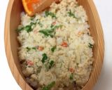 豚肉ロール のっけ弁当 簡単 詰め方作り方4写真