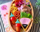 豚肉ロール のっけ弁当 簡単 詰め方作り方8写真