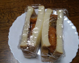 おひとりさまのいつでも食べれる冷凍サンド作り方4写真