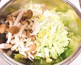白菜の回鍋肉あんかけ☆作り方1写真