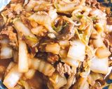 白菜の回鍋肉あんかけ☆作り方6写真