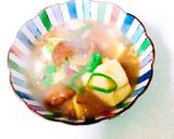 温まる。豆腐とナメコの蓮根摩り下ろし汁作り方2写真
