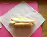 巻いて焼くだけ！ウインナーポテト春巻き作り方2写真