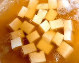 モロヘイヤとお豆腐のとろとろスープ作り方3写真