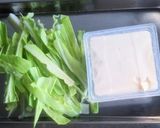 キャベツと豆富の中華味噌スープ作り方1写真