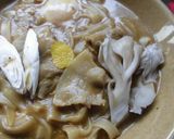 はねるはねる！カレーきしめん(^^♪作り方3写真