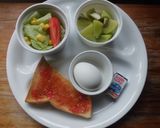 冬がはじまるよ♫モーニングプレート作り方4写真