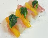 柿と蕪と生ハムのサラダ♡作り方6写真