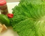 サボイキャベツで回鍋肉～☆作り方1写真