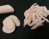 豆苗のコロコロチーズマヨペパーサラダ作り方3写真