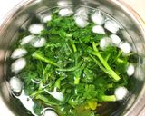 春菊のスープ カプチーノ仕立て作り方1写真