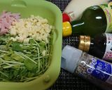 豆苗のコロコロチーズマヨペパーサラダ作り方5写真
