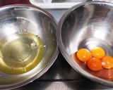 米粉の黒ごまシフォンケーキ作り方1写真